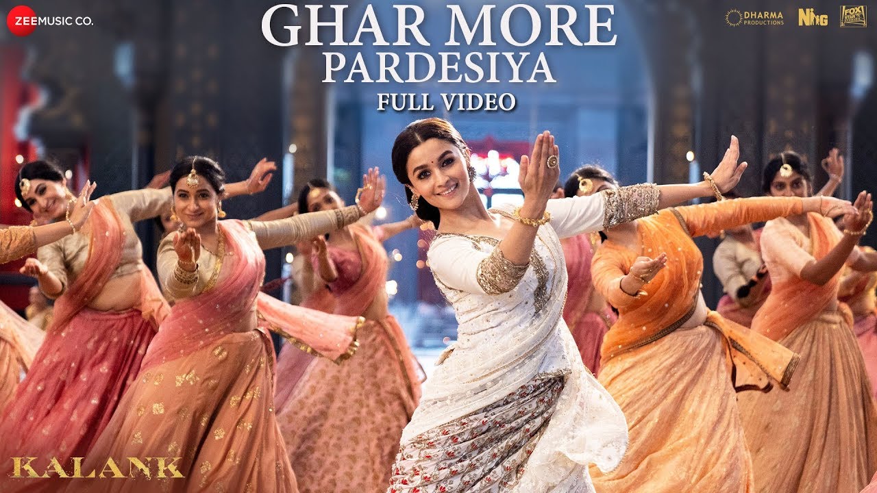 Ghar More Pardesiya - Full Video| Kalank | Varun, Alia Madhuri| Shreya Vaishali| Pritam| Amitabh.mp3 - music.themeroute.com