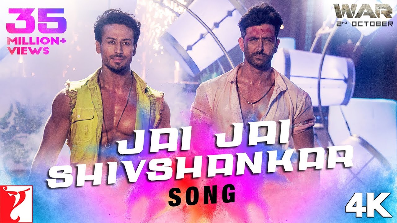Jai Jai Shivshankar Song | War | Hrithik Roshan | Tiger Shroff | Vishal & Shekhar ft, Vishal, Benny