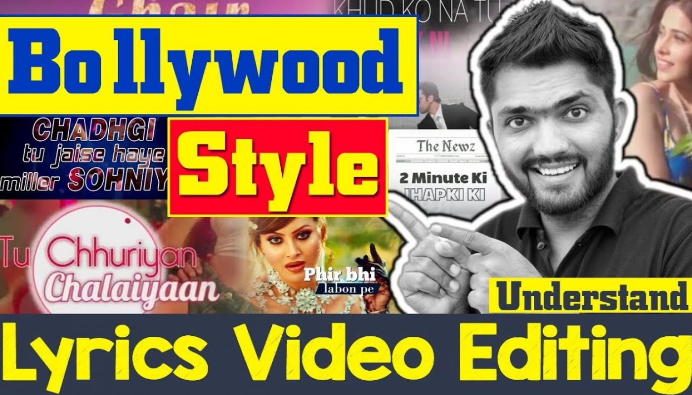 Lyrics Video Editing | Bollywood Song/Music Styles | Lyrics MB