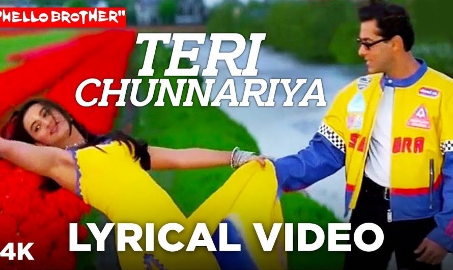 Teri Chunnariya Lyrical – Video Song | Hello Brother | Salman Khan & Rani Mukherjee | Kumar S & Alka
