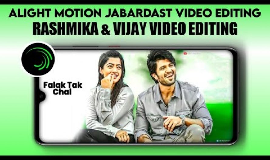 Rashmika & Vijay 4k Video Editing || Hindi Lyrics Video Editing || Vrb Creation ⚡❣️