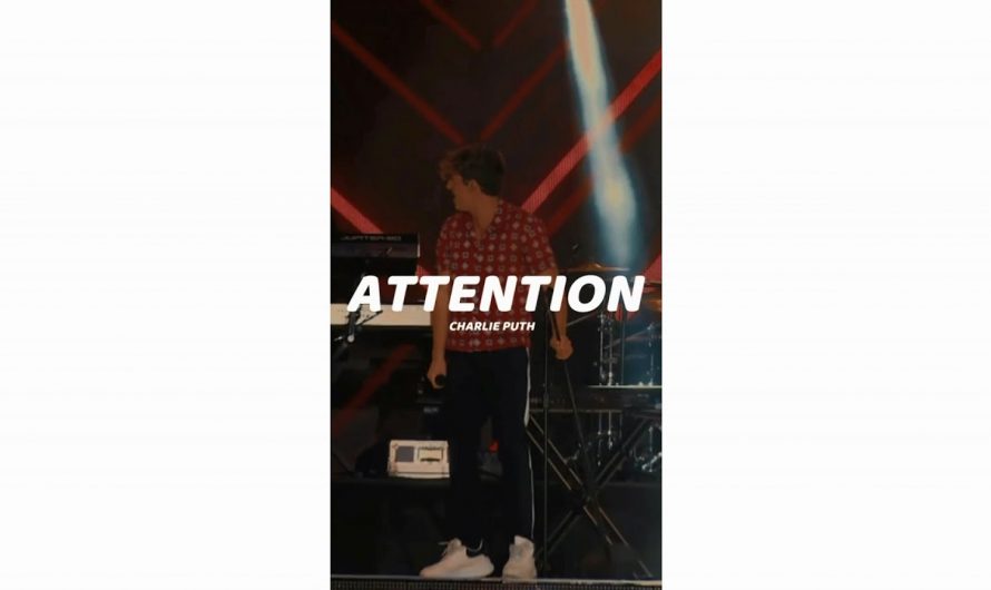 Attention – New English Song Whatsapp Status Lyrics Video | #Shorts