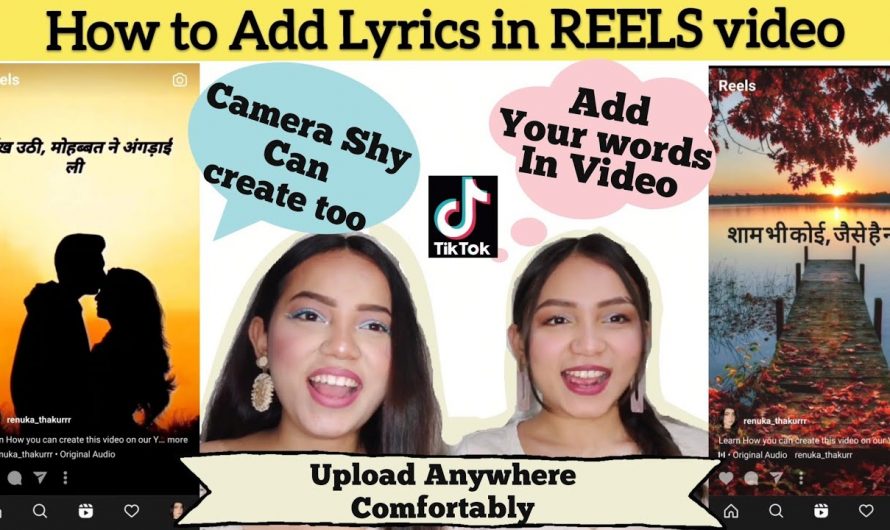 How to use REELS instagram | Lyrics video editing app | how to add text in reels, multiple,different