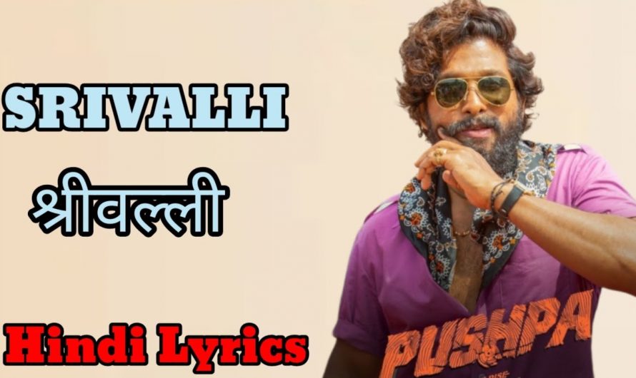Srivalli | श्रीवल्ली | Pushpa | Hindi Lyrics Video