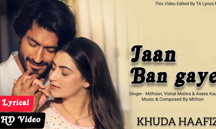 Aap Hamari Jaan Ban Gaye – Lyrics | Khuda Haafiz | Mithoon Ft. Vishal Mishra | Asees Kaur