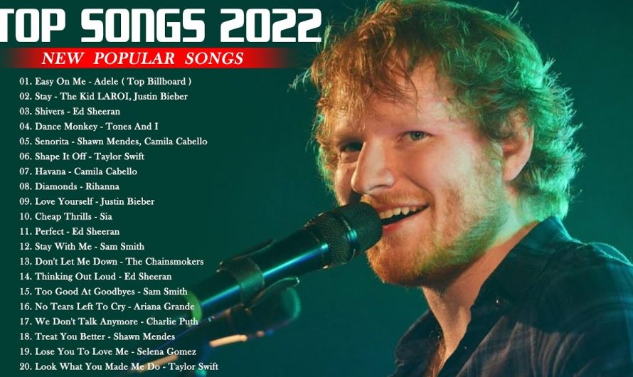 Best Pop Music 2022 || Top 100 Songs of 2021 – 2022 || Best English Songs Playlist 2022