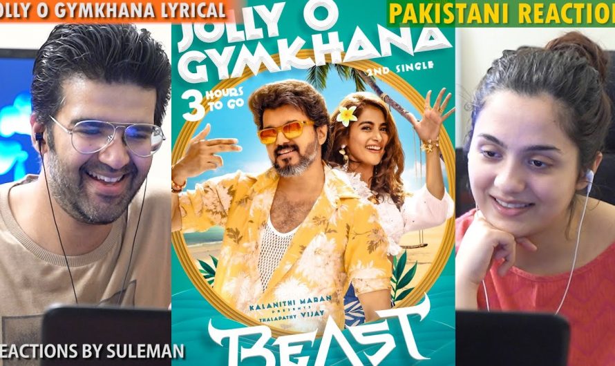 Pakistani Couple Reacts To Jolly O Gymkhana Lyric Video | Beast | Thalapathy Vijay | Nelson| Anirudh