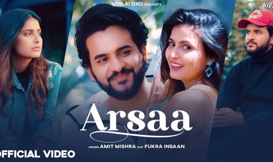 ARSAA: AMIT MISHRA & FUKRA INSAAN (Official Video) | New Hindi Song 2022 | Hindi Rap Song | Sad Song