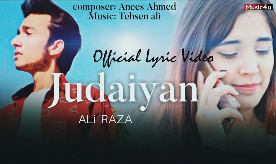 Judaiyan – Official Lyric Video | Ali Raza | Sad Hindi Song 2022 | Anees Ahmed | New Song