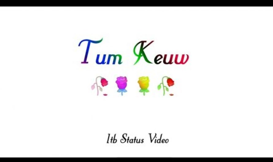 🥀New Status Video🥀White Screen Status Video🥀Hindi Lyrics Status🥀Tum Keuw Chala Aya🥀1tb Status Video🥀