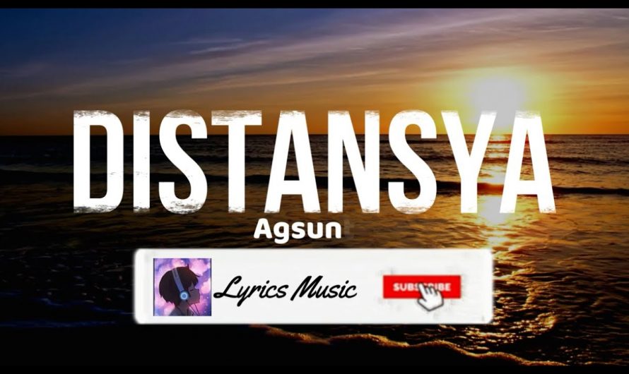 Agsunta – Distansya (Lyrics Video)