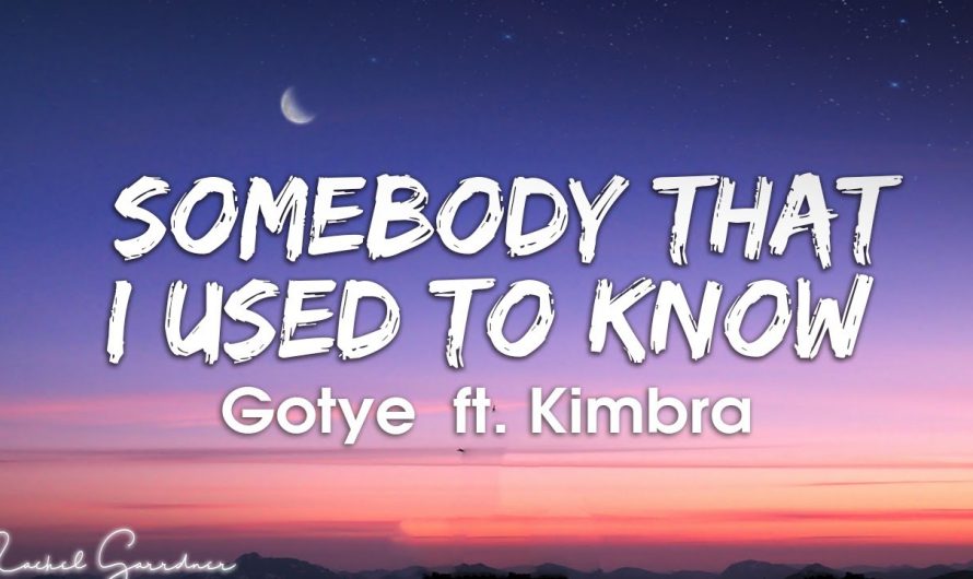 Gotye – Somebody That I Used To Know (feat. Kimbra) [Lyrics]