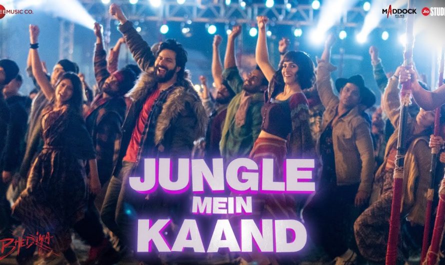 Jungle Mein Kaand – Bhediya | Varun D, Kriti S| Sachin-Jigar,Vishal D,Sukhwinder,Siddharth,Amitabh B