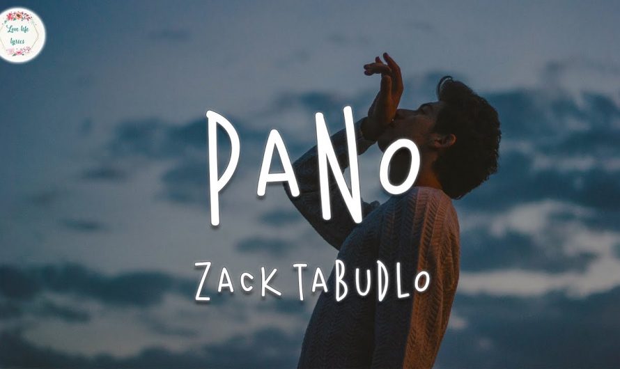 Zack Tabudlo – Pano (Lyric Video)
